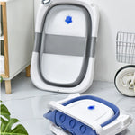 Echtzeit-Temperatur-Silikon-Baby-Badewanne zum Mitnehmen