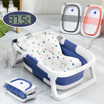 Echtzeit-Temperatur-Silikon-Baby-Badewanne zum Mitnehmen